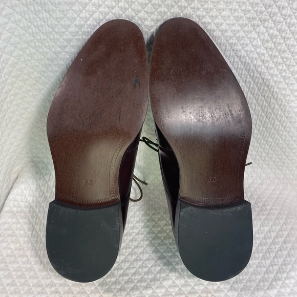 Joseph Abboud 61-91109 Men's Brown Cap Toe Oxfords Size 8.5 - Picture 7 of 9